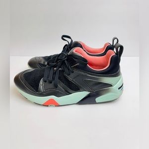 Puma Blaze Of Glory Pink Dolphin Black Sneakers Size 9